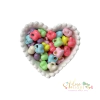 Conta Pingente Coração Candy Color - 25 gramas