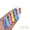 Kit Aplique Acrílico Hair Clip Coelho Candy (3,5cm ou 5,5cm) - 6 unidades (1 de cada)