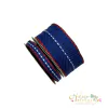 Fita Sinimbu Pespontada Dupla Face Azul e Vermelho (10 mm - 38mm) - (10 metros) ou (Kit com 2 metros de cada)