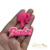 Aplique Emborrachado Barbie - 2 unidades (1 de cada)