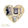 45 - Kit Prendedor de Chupeta Safari Zebra - (1 Unidade)