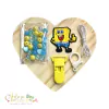 44 - Kit Prendedor de Chupeta Bob Esponja - (1 Unidade)