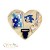 65 - Kit Prendedor de Chupeta Sonic - (1 Unidade)