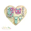 67 - Kit Prendedor de Chupeta Cogumelo Super Panda Candy - (1 Unidade)