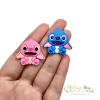 Aplique Emborrachado Stitch - 2 unidades