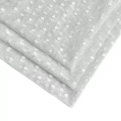 Tecido de Tule Branco Poá (50x40cm) - 1 Unidade