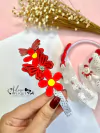Kits de Tiara Coração, Boneco de Neve ou Flor - 1 Unidade