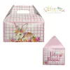 Embalagem Maletinha para Presente Coelhinho Rosa - 2 UNIDADES