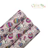 Lonita Courino Rosa Estampada Páscoa Coelhinha Com Ovos Candy - (24x67cm)