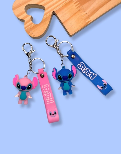 Chaveiro do Stitch ou Angel - 1 Unidade - comprar online