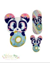 Aplique Acrílico Impresso Reto, Curvado para Tiara ou Pastilha Puket Panda - 1 unidade - comprar online