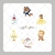 Papel de Arroz Kit A Bela e a Fera - Cortado - comprar online