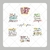 Papel de Arroz Kit Amigas 1 - Cortado