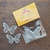 Kit Borboletas Vazadas Manuscrita - Comestível - Aplique Papel e Prosa