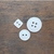 Papel de Arroz Kit Botões Branco - Cortado