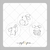 Papel de Arroz Kit Coelhos 1 Pintar e Comer - Folha Sem Corte