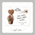 Papel de Arroz - Cookie Post Card Avós Cuidado em Dobro - Cortado