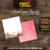 Kit Cartela para Biscoitos Mini Card Floral Rosa - 9x10 cm - 10 unidades - comprar online