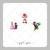 Papel de Arroz Kit Mario Bross - Cortado - Kit com 6 unidades