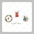 Papel de Arroz Kit Natal Aquarela - Cortado