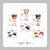 kit Paper Doll Papel e Prosa - Boneca Papel Comestível
