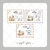 Papel de Arroz Kit Postal Páscoa Abençoada - Cortado