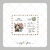 Papel de Arroz Cookie Post Card Amor Vence Tudo - Cortado