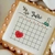Papel de Arroz Kit Calendário Save The Date Mensal - Folha Sem Corte