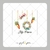 Papel de Arroz Kit Varal de Páscoa - Cortado quadrado 6x6 cm - 6 unidades