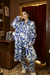 Kimono de Viscose Lagosta Azul - Collab Cafira