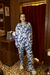 Pijama de Viscose Manga Longa e Calça - Lagosta Azul Collab Cafira na internet