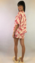 Pijama de Viscose Manga Curta e Shorts - Lagosta Collab Cafira - Lantejoula Shining