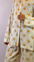 Pijama de Viscose Manga Longa e Calça - Ovo Frito Branco na internet