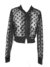 Jaqueta Bomber Tule Pois