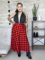 Saia Longa/ Vestido Xadrez - comprar online