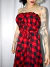 Saia Longa/ Vestido Xadrez - loja online