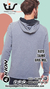 Buzo Tauro Gris Melange * KION * (300223) - TIS Ropa Deportiva
