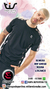 Remera DRF Grego Negra con Blanco * EUROSPORT * (43060) - TIS Ropa Deportiva