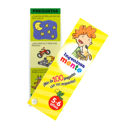Ingeniosa Mente - Juego de preguntas y respuestas 5-6 Años