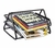 Organizador de escritorio de 2 niveles Kendra Metal Mesh - tienda online