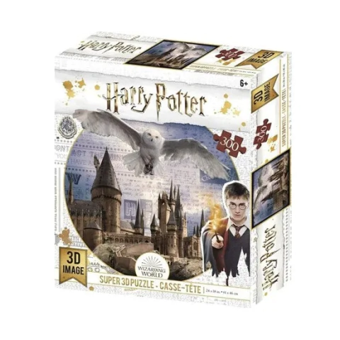 Rompecabezas 3d Harry Potter Lechuza Y Castillo 300 Piezas - comprar online