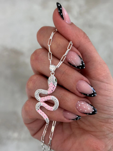 Conjunto Serpiente Rosa
