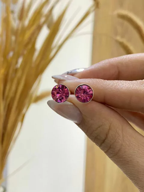 Aros Izan Fucsia