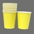 Copo de Papel Amarelo - 10 unidades - buy online