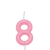 Vela Candy Rosa - Números - tienda online