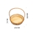 Cesta Vime Redonda - 27 cm - comprar online