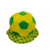 Chapéu Bola de Futebol Verde e Amarelo - comprar online