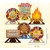 Decoração de Mesa Arraiá - 6 unidades - comprar online
