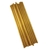 Canudos de Papel Dourado Liso - 15 unidades - comprar online