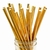 Canudos de Papel Dourado Liso - 15 unidades en internet